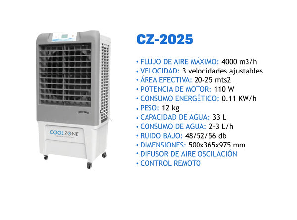 Climatizador COOL ZONE CZ-2025